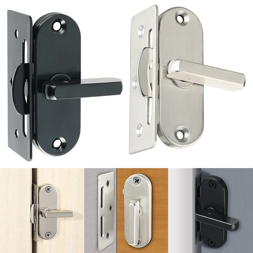

304 Stainless Steel Hasp Latch Lock Gate Latches Door Lock Sliding Cabinet Door Lock Handle Door Latch Home Hardware Gate-Latch