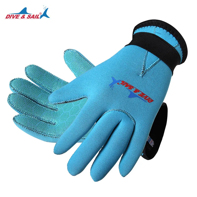 

Неопреновые детские перчатки для дайвинга 3 мм, модные, с защитой от царапин, для плавания и дрифтинга, теплые защитные перчатки для подводного плавания