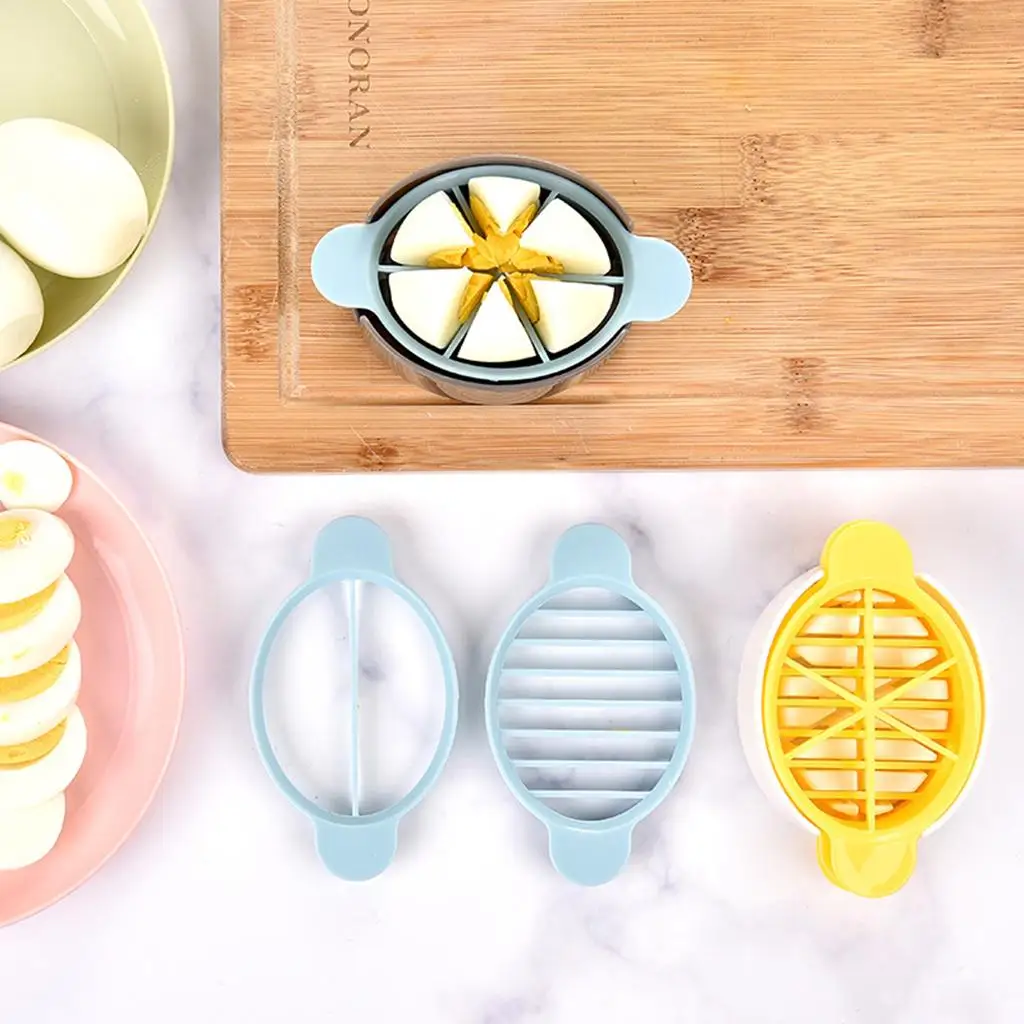 

Egg Slicer Multifunctional Plastic for Restaurant Cooking Preserved Egg