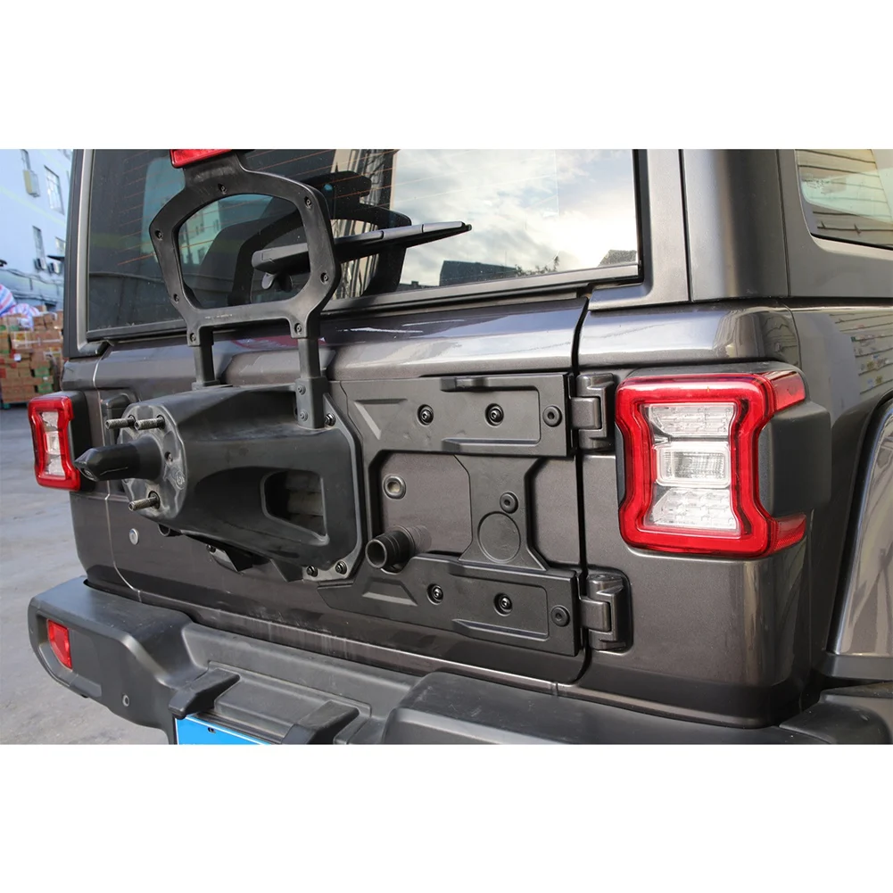 

JL Spare Tire Carrier Tailgate Bracket Hinge Reinforcement Kits 82215356AB for Jeep Wrangler JL 2018 2019 2020 2021 2022