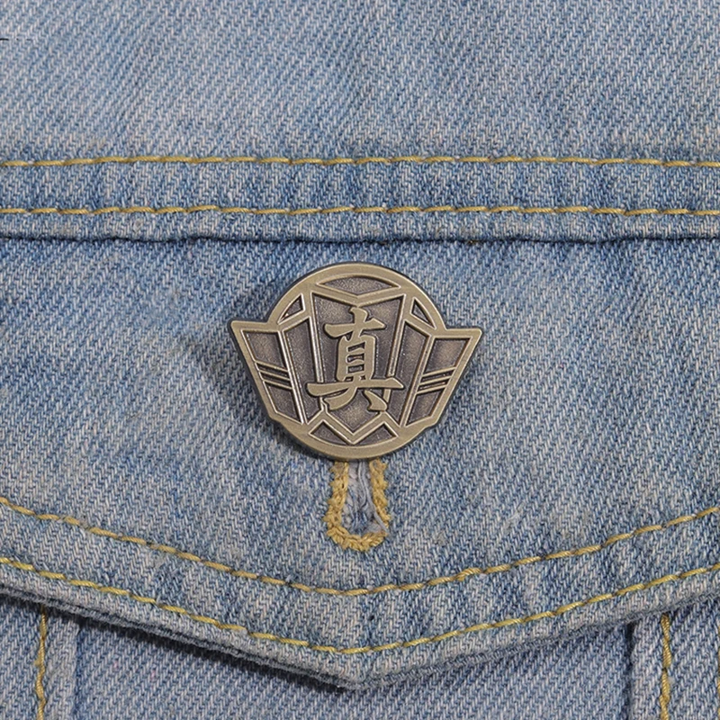 Эмалированные булавки Yakuza Goro Majima винтажные броши на заказ значки лацканах ретро