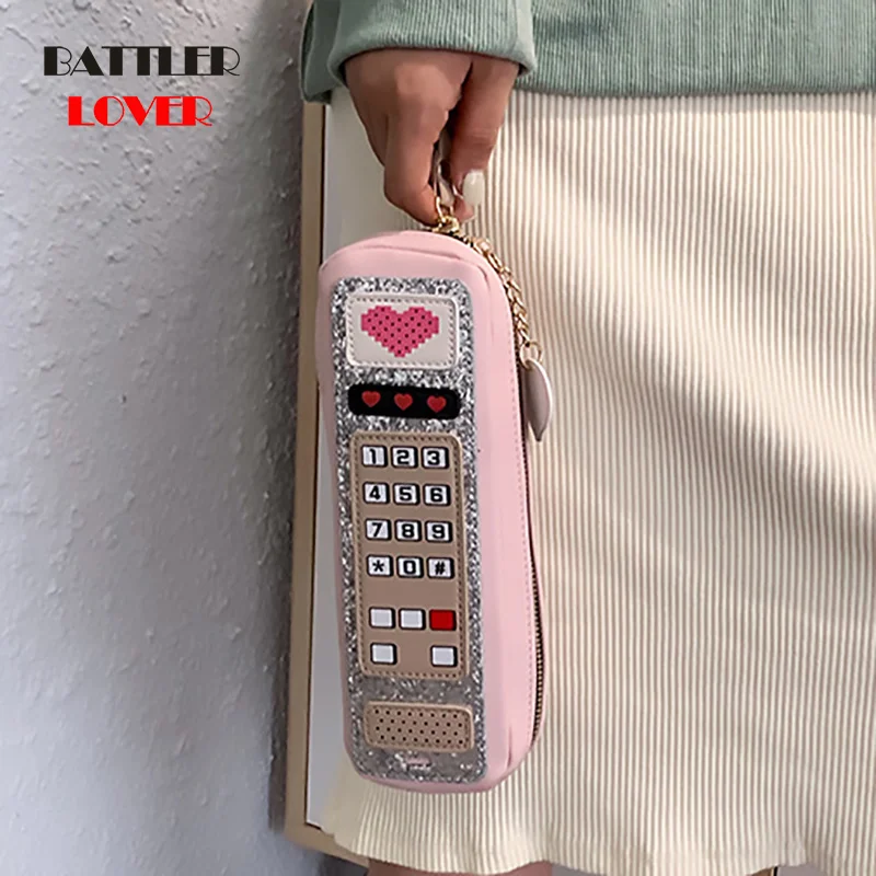 

Женская мини-сумка из ПУ кожи, с мультяшным принтом