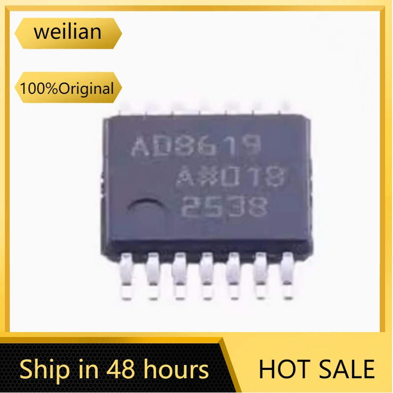 

10-100Pcs New original AD8619ARZ-REEL7 AD8619ARZ AD8619 IC CMOS 4 CIRCUIT 14SOIC