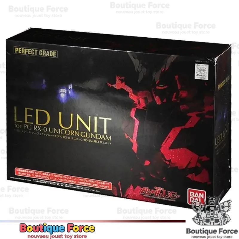 Фото Конструктор Bandai Gundam Unicorn Gundam Banshee PG 1/60: Модель-фигурка аниме с LED-подсветкой, оригинальный набор для сборки экшн-фигурки №5