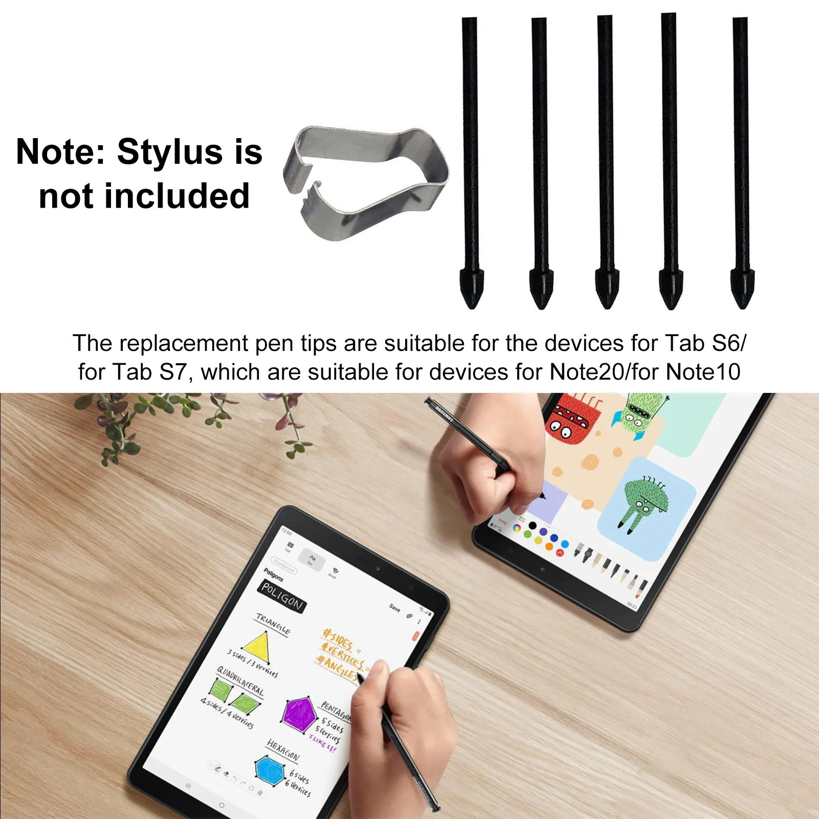 5 шт. сменный наконечник для сенсорного стилуса Samsung Galaxy Note 20 10 Tab S6 S7 |
