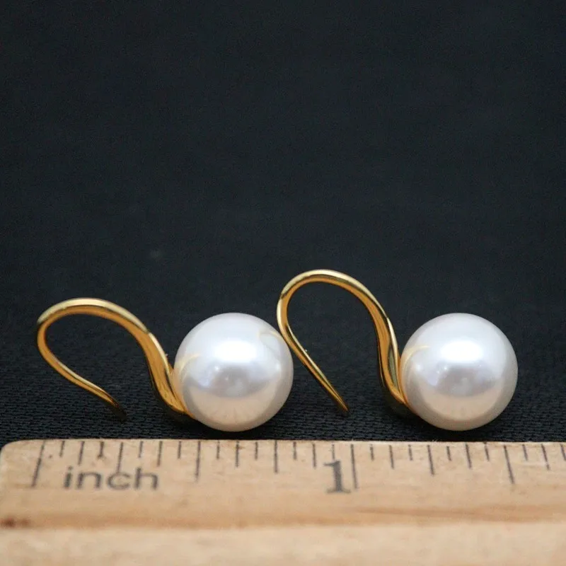 Настоящие твердые серьги из стерлингового серебра 925 пробы висячие женские