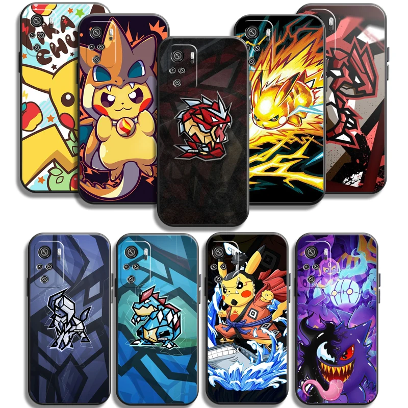 

Pokemon Bandai Phone Cases For Xiaomi Redmi Redmi Note 7 8 Pro 8T 2021 7 8 7 8A 8 Pro Back Cover Carcasa Coque Soft TPU