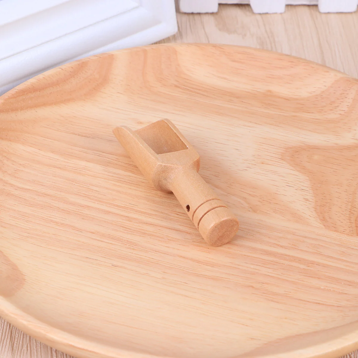 

Spoon Scoop Wood Sugar Spoons Wooden Tea Coffee Bath Salt Cup Powderbean Mustard Dipper Servingmini Measuring