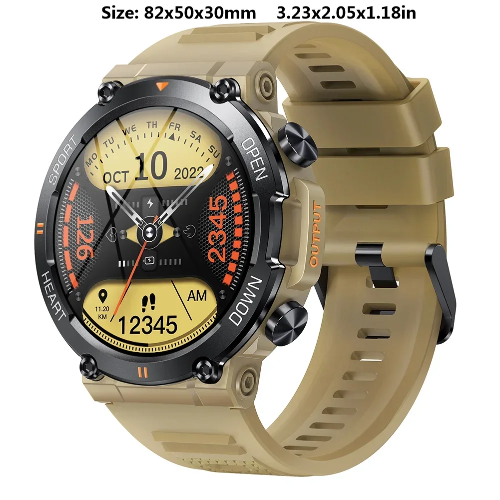 

K56PRO Men Smartwatch Heart Rate Blood Pressure Monitor watches Bluetooth-compatible 5.0 Call Fitness Tracker Sports Smart Watch