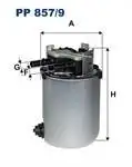 

Топливный фильтр для PP857/9