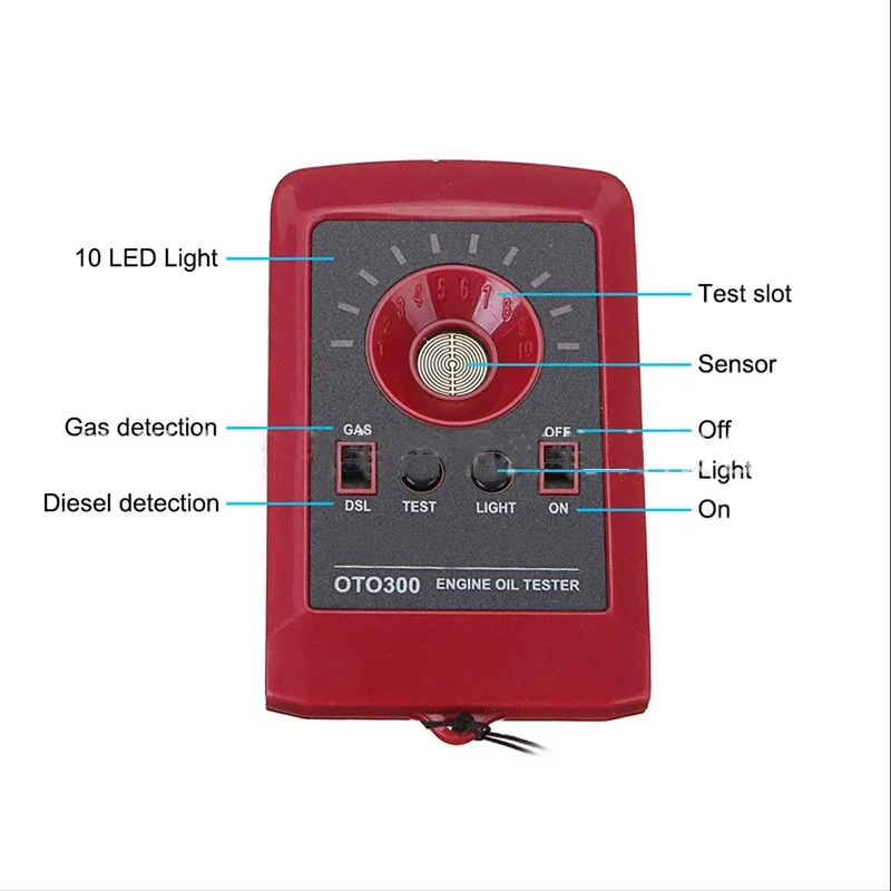 Автоматический тестер качества масла OTO300 анализатор моторного смазочного