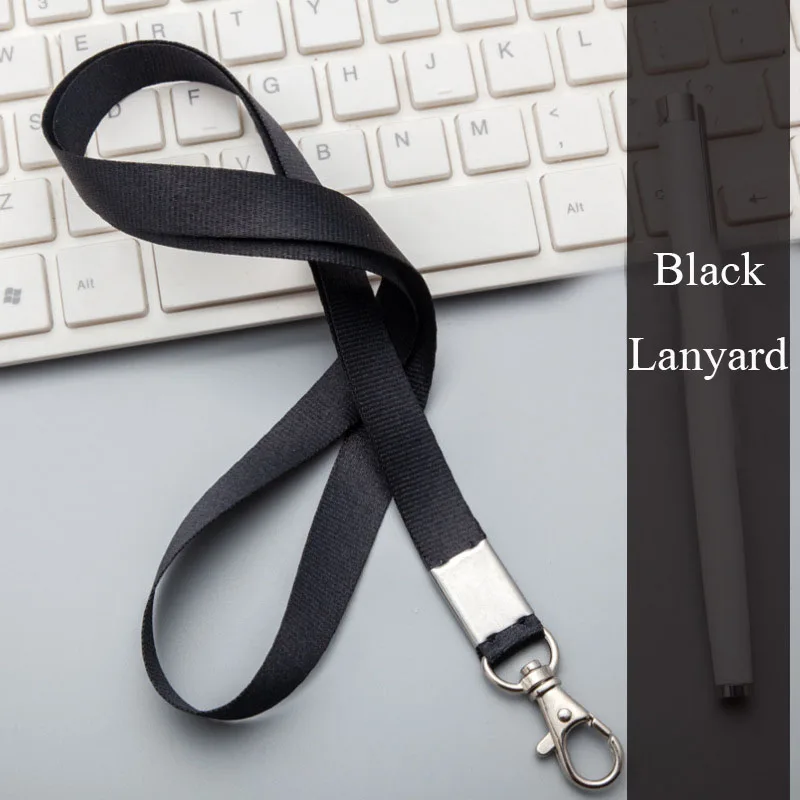 

Neck Strap Lanyards for Name Tag Business Work ID Card Holder Badge Holder Lanyard Fashion Office School Supplies