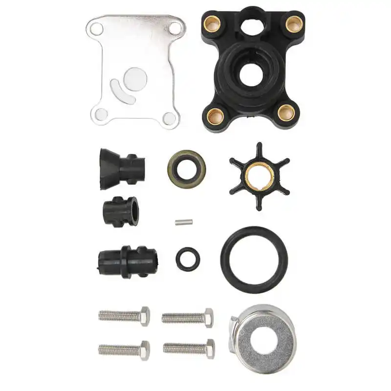 

Water Pump Impeller Repair Kit 18‑3327 Durable Aluminum Alloy ABS for Johnson Evinrude 9.9hp 15hp