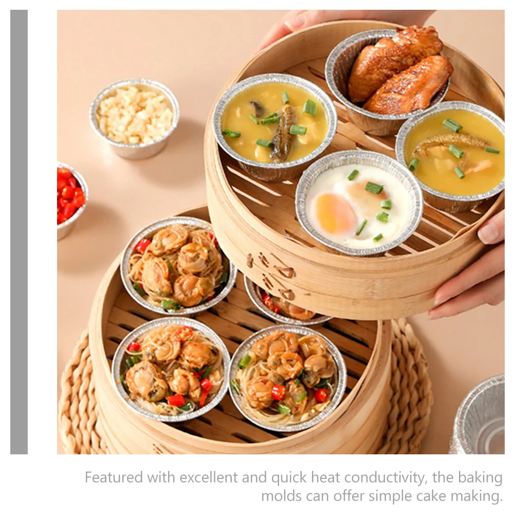 25 шт. форма для яичного пирога мини-формы фольгированные формы выпечки чашка