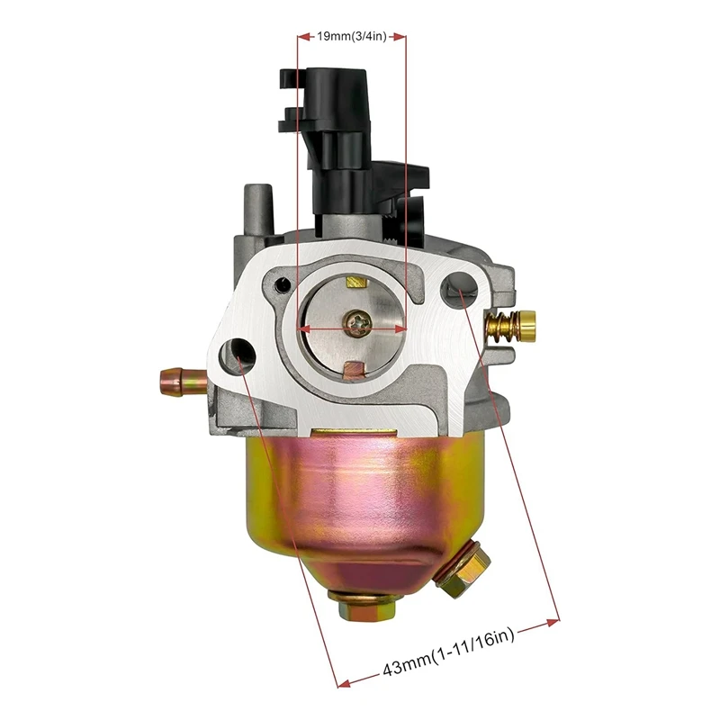 Карбюратор 196Cc 212Cc 224Cc для Honda Champion Predator 3500 4000 4375 Generac 3250 3300 Wen Westinghouse