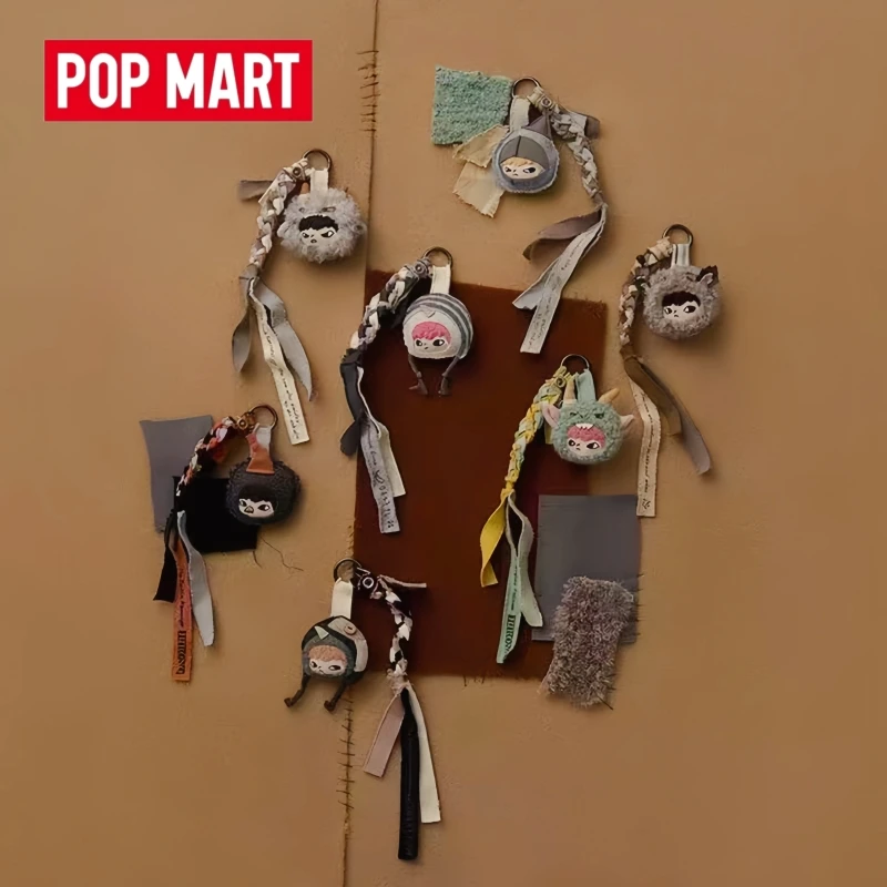 Фото Хит продаж: Оригинальный фетровый кулон Popmart Hirono Mist Man Series, коллекционная серия, подарки-сюрпризы в закрытой упаковке №1