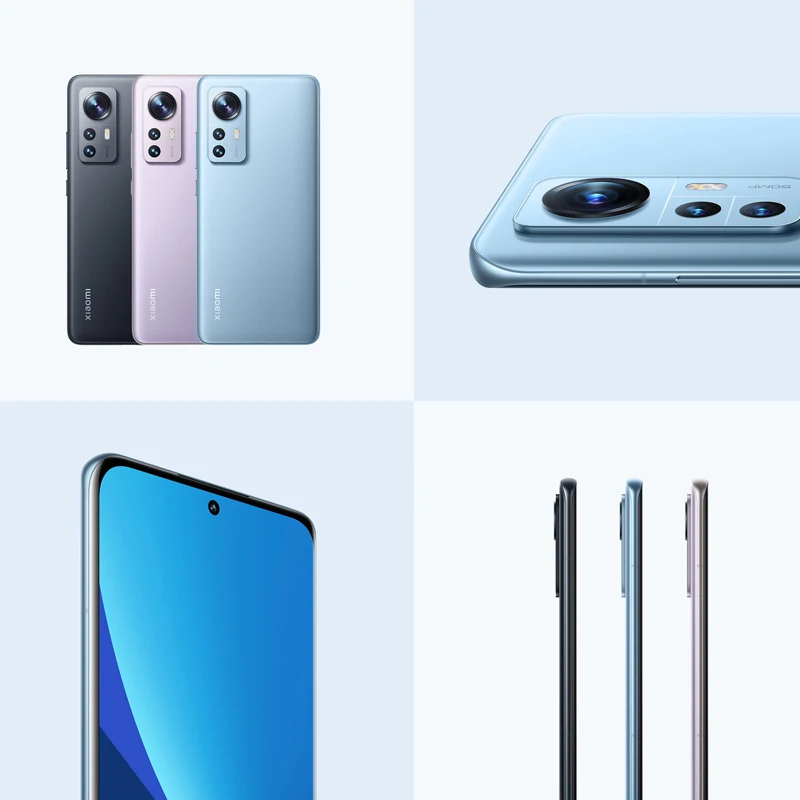 Global ROM Xiaomi Mi 12 Pro Smartphone Snapdragon 8 Gen 1 Octa Core 128GB/256GB 120Hz Display 120W Charging 50MP Camera 4K Video