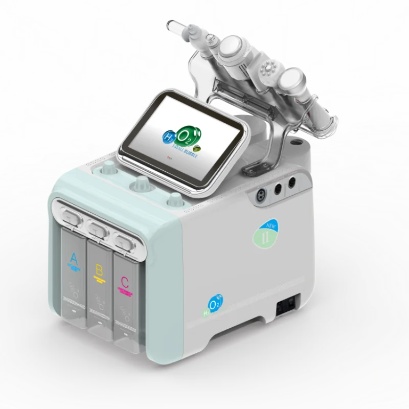 

2022 New Multifunction 6 In 1 Hydro Dermabrasion Exfoliator Facial Care BeautySmall Bubble Machine Equipment