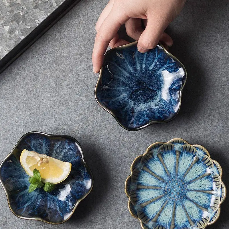 Фарфоровая посуда в стиле ретро поднос для хранения керамических украшений с