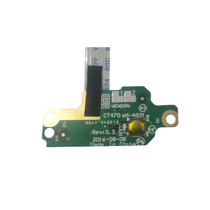 Плата кнопок включения и выключения питания с кабелем для ThinkPad T470 A475 Прямая