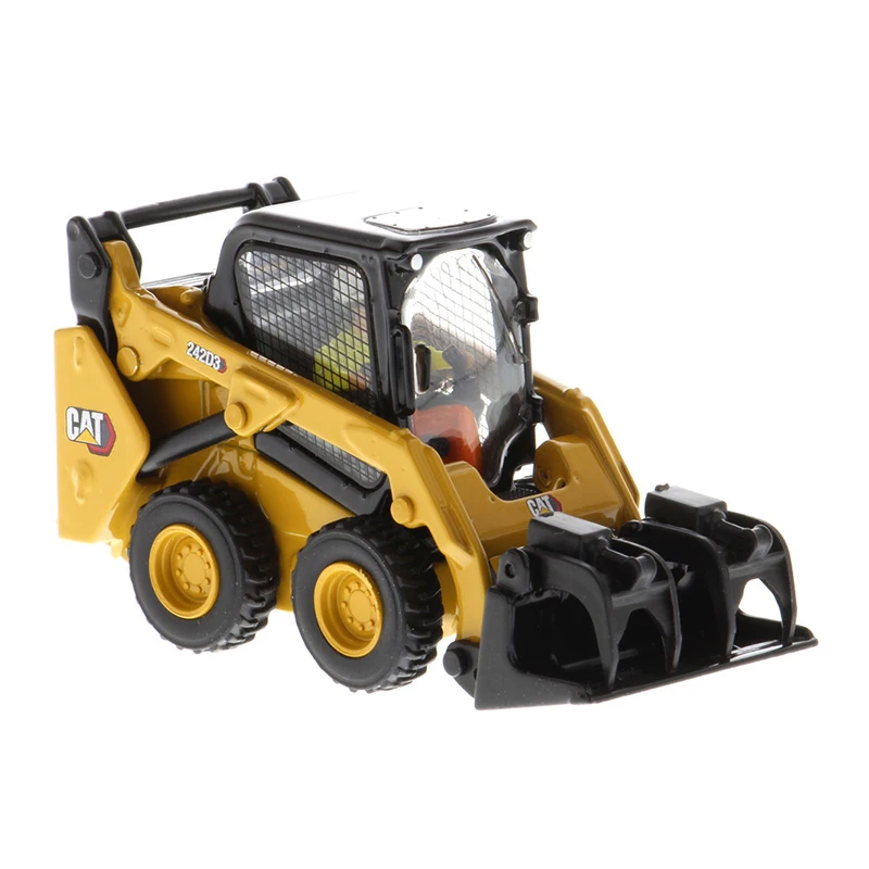 Игрушечный мини-погрузчик Cat 242D3 металлический 1:50