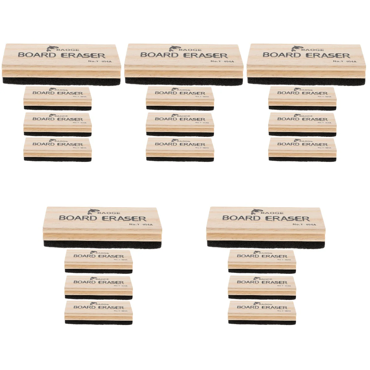 

20 шт., деревянные Ластики для детской доски