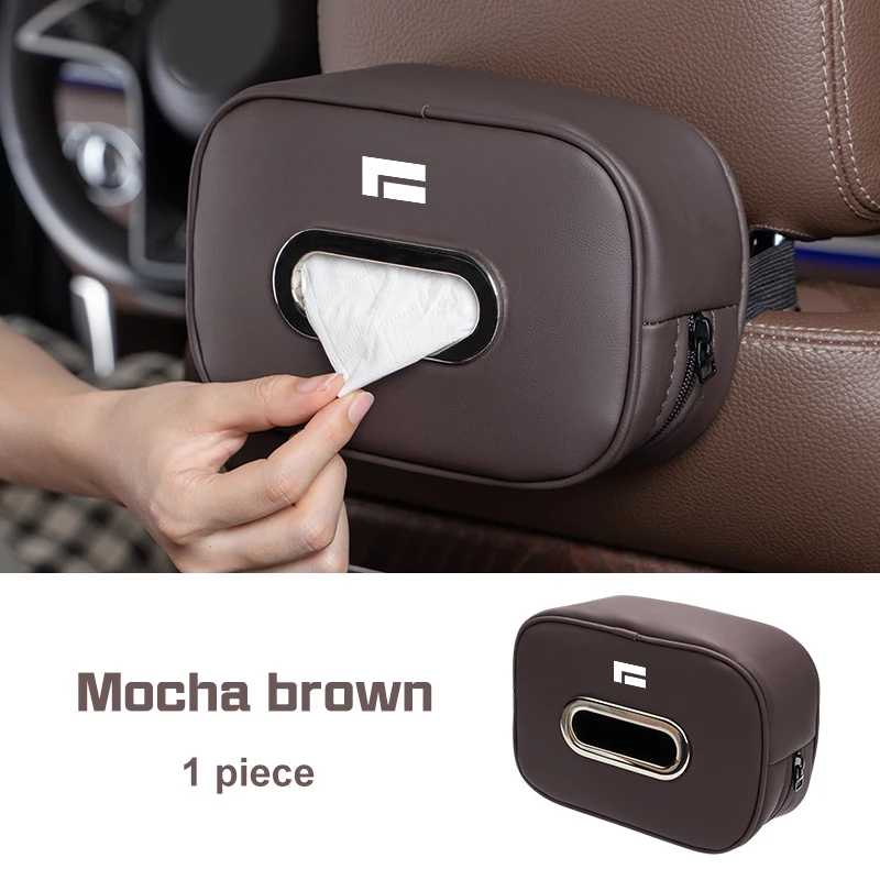 

Автомобильная коробка для салфеток из микрофибры для BAIC JISHI polestone 01 Rox 01, сумка для хранения авто подлокотника, автомобильная подвесная салфетка, бумажная коробка, аксессуары