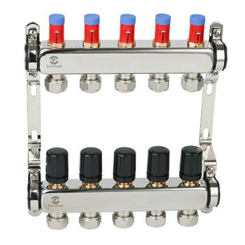 

Вентиляционное отверстие для дома, распределение воды из нержавеющей стали, подпольный нагревательный коллектор для системы отопления пола