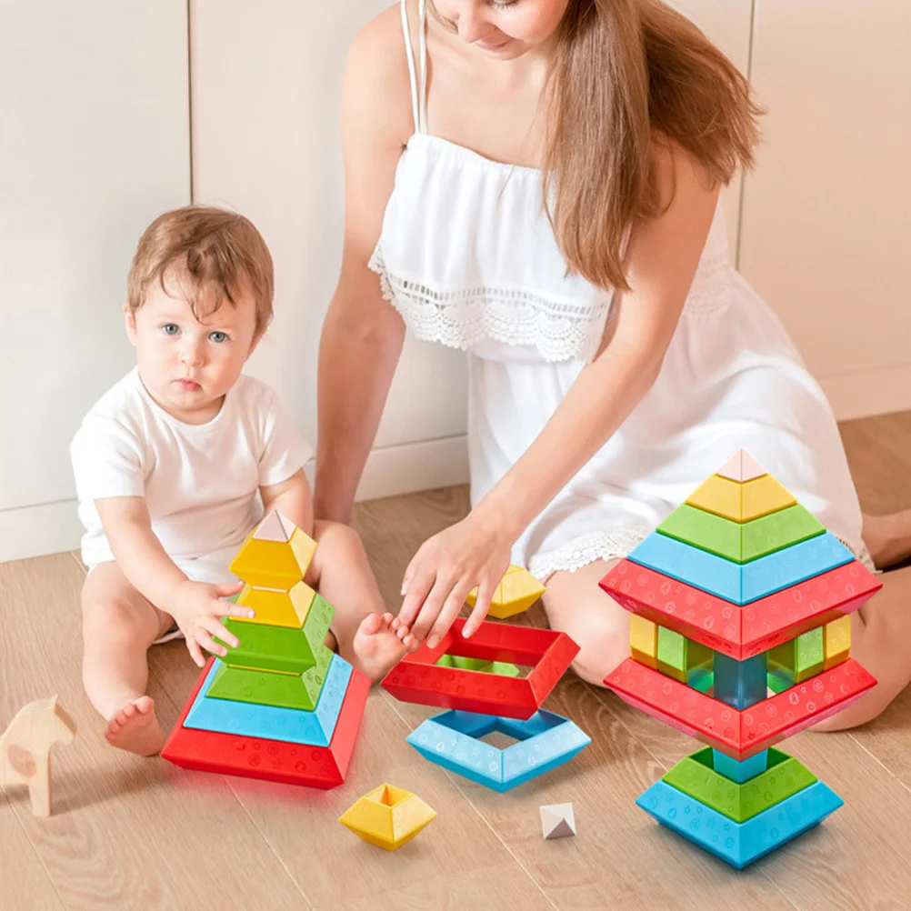 

30 шт., игрушки для дошкольного строительства, 1-3 лет
