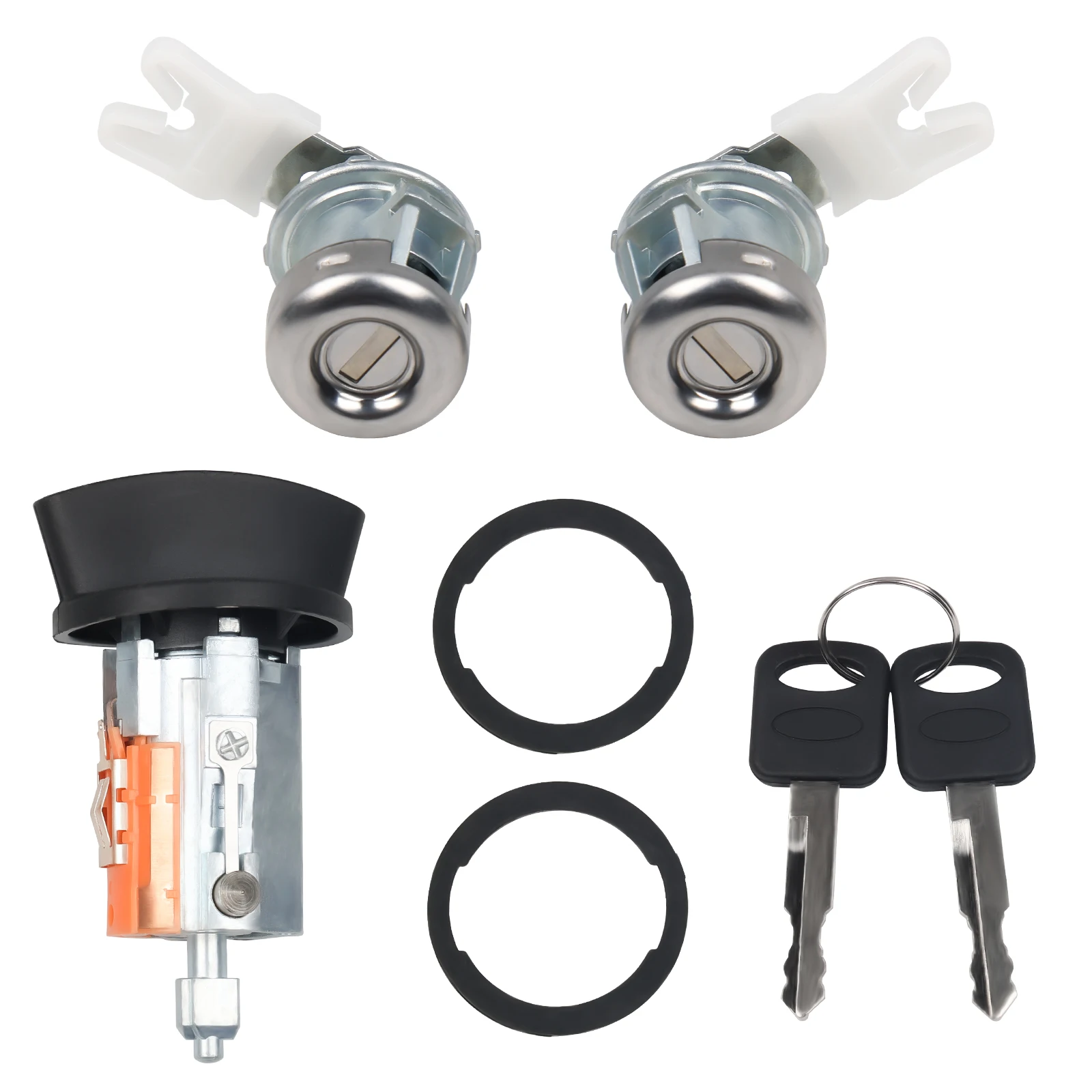 Ford F150 F250 F350 Цилиндр Переключателя Зажигания С Ключами LC6177 DL5885 X2 597638 Электронное