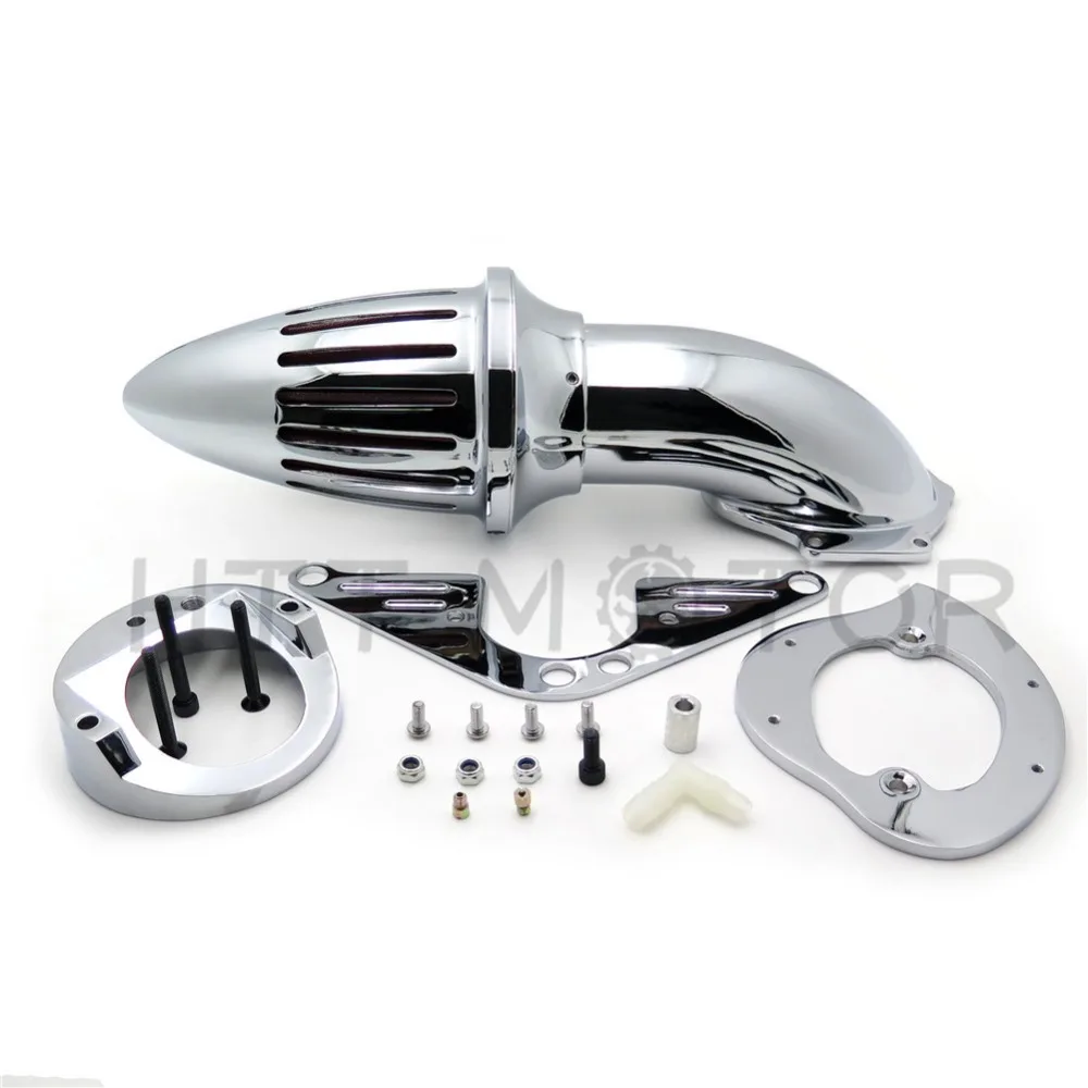 

Воздухоочиститель Bullet для 1999 и выше Yamaha RoadStar 1600 / XV1600A RoadStar 1700/XV1700, хромированные Запчасти для мотоциклов