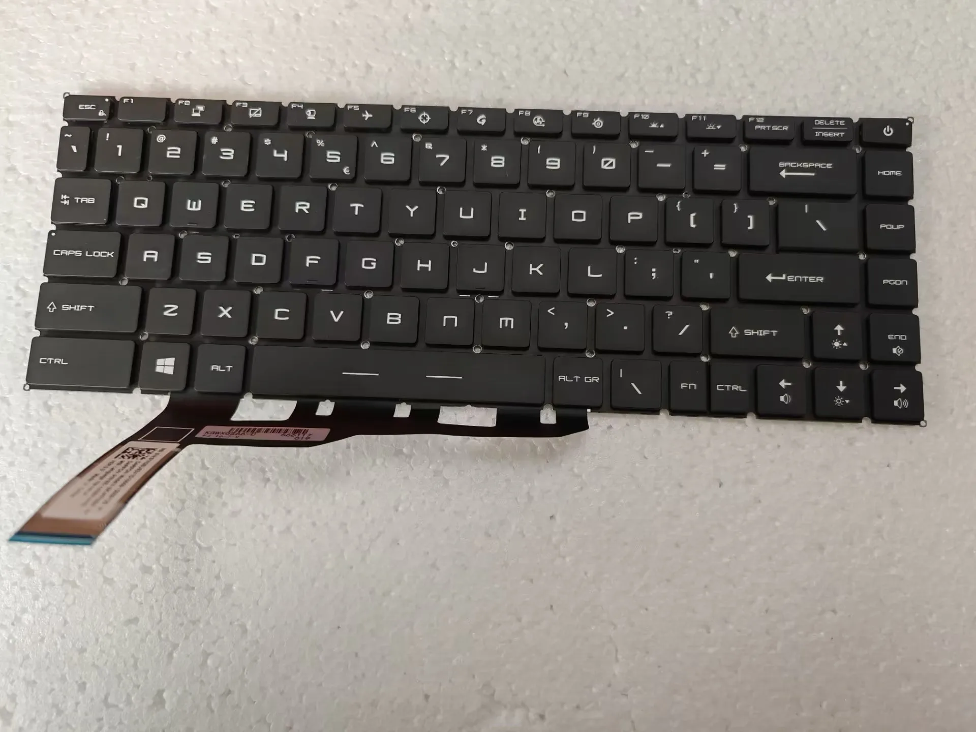 Для MSI GP66 GS66 Stealth 10SD 10SF GE66 Raider 10SF MS-1541 14C1/14C2/16V1/16V2/16V3 клавиатура US RGB с подсветкой