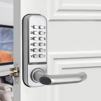 keyless combination code lock with keypad mechanical digital security door lock