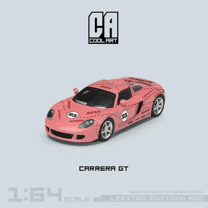 

(Pre-order) Cool ART1:64 CARRERA GT Pink pig / Rothmans limited500 Diecast Model Car