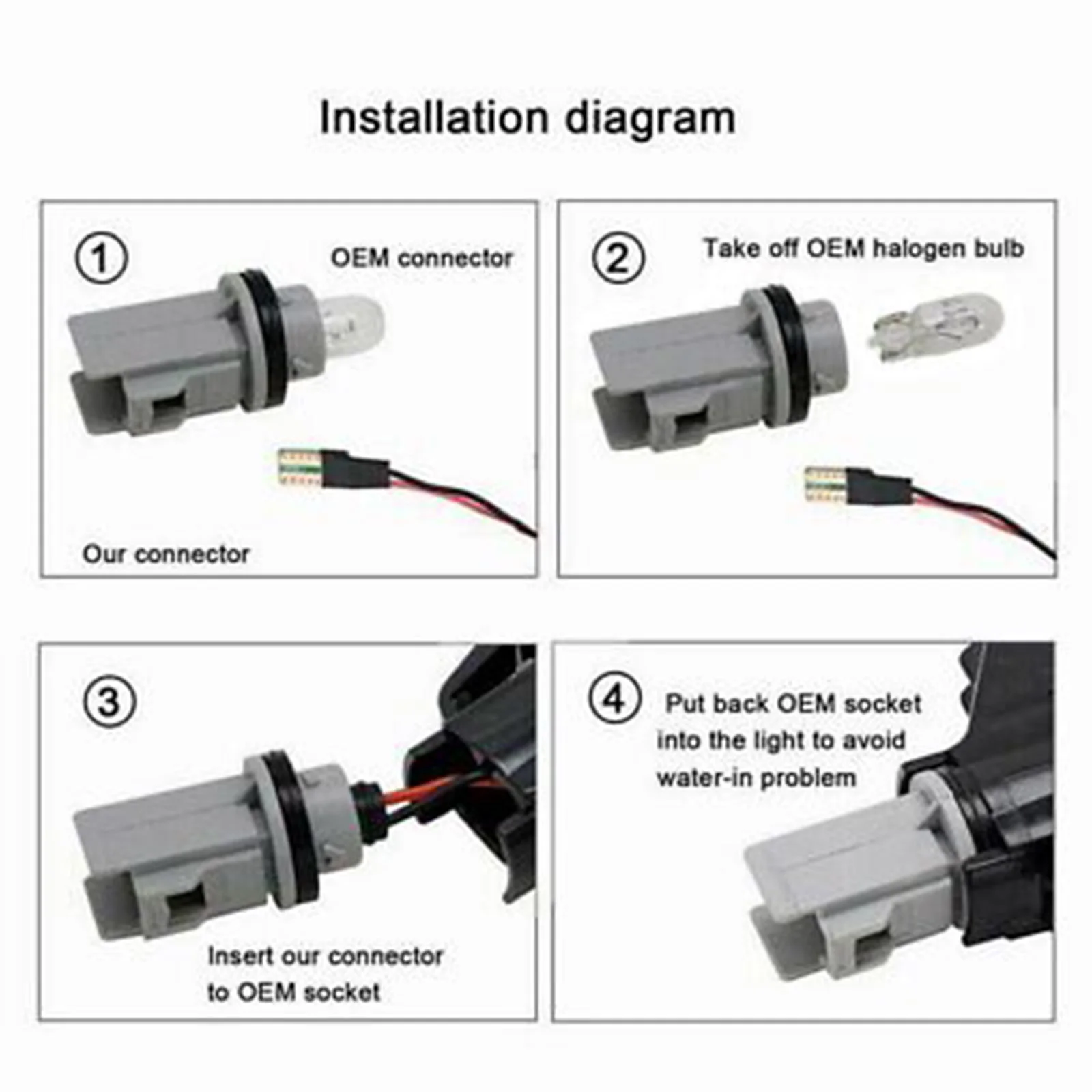 

Side Marker Light 100% New 2pcs/set ABS & PC Amber Dynamic Side Marker Light Front Left Left & Right Light Right