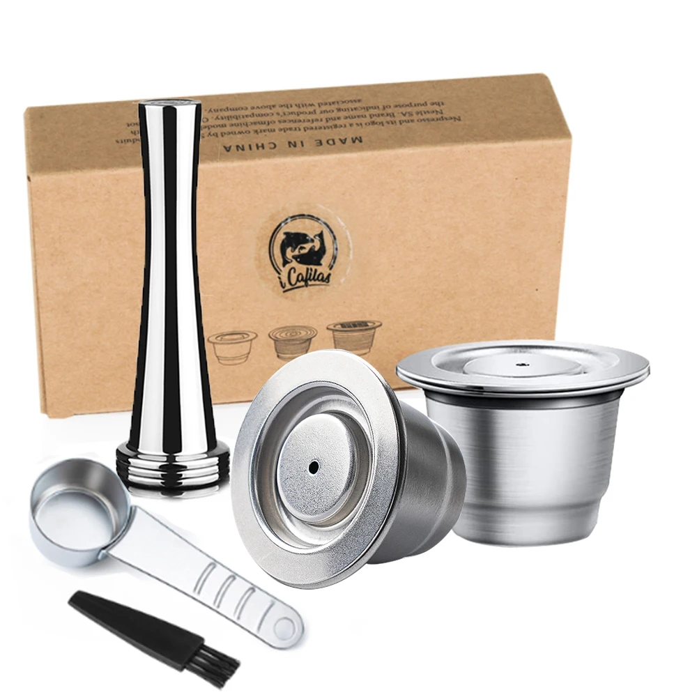 

Многоразовые капсулы i Cafilas для Nespresso из нержавеющей стали