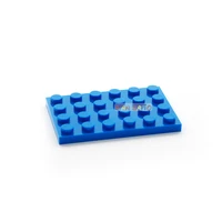 20pcslot diy building blocks thin figures bricks 4x6 dots educational creative toys for children compatible brands bricks