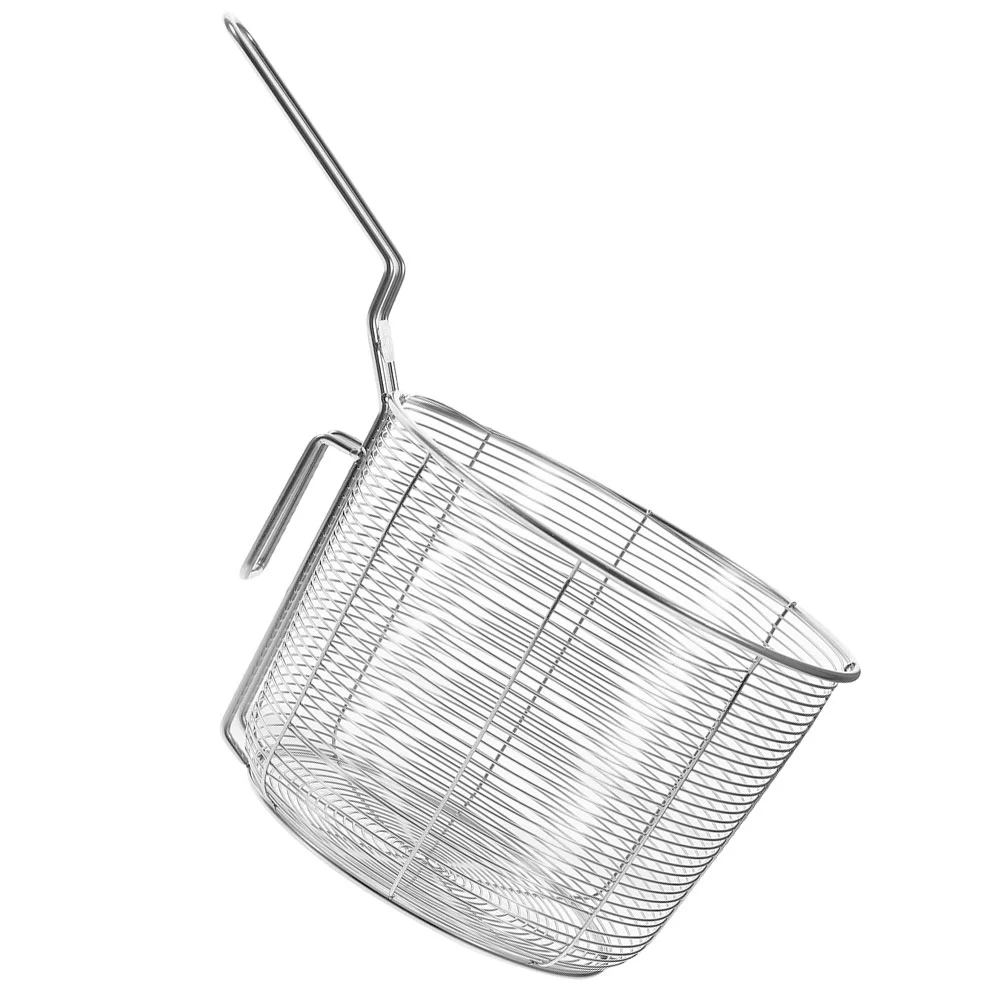 

Stainless Steel Noodle Basket Pasta Strainer Kitchen Noodle Strainer Long Handle Strainer