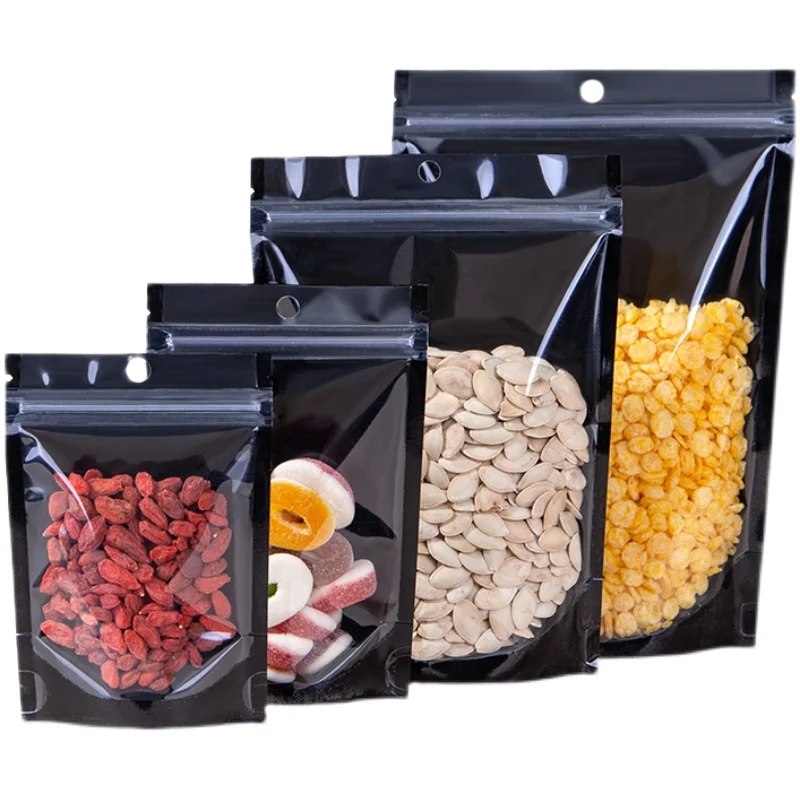 

100 шт., прозрачные пластиковые пакеты для хранения печенья