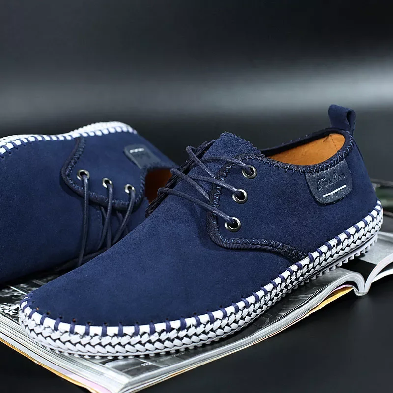 

sneakers 2022 fashion high quality handmade non-slip men casual shoes suede breathable shoes men tenis masculino adulto