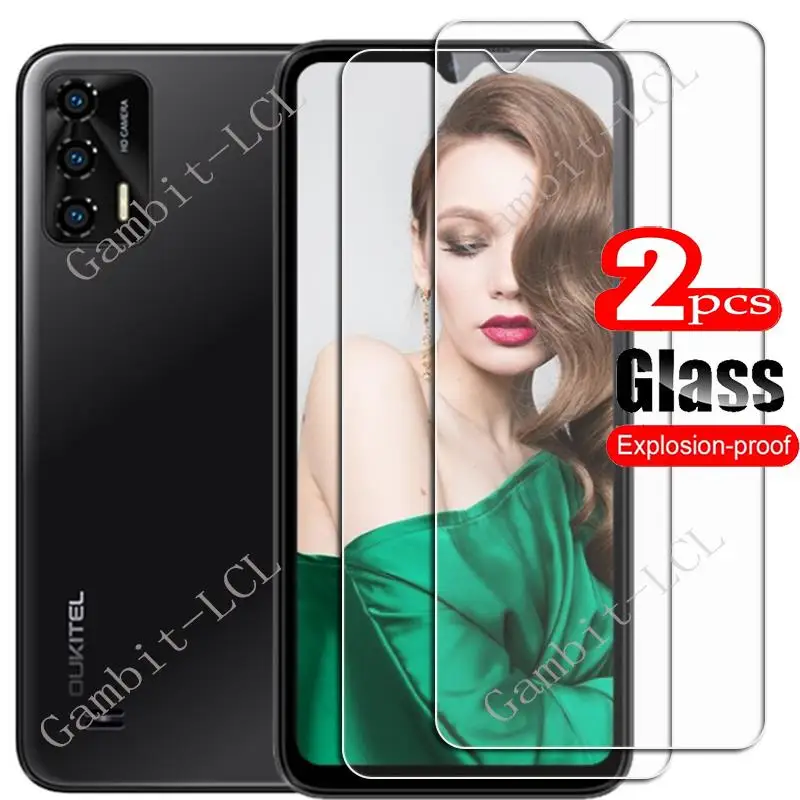 

For Oukitel C31 Tempered Glass Protective On OukitelC31 6.52Inch Screen Protector SmartPhone Cover Film