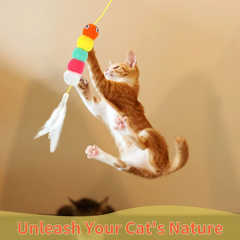 Новая игрушка для кошек качели липкий диск подвесная дверная эластичный фетр