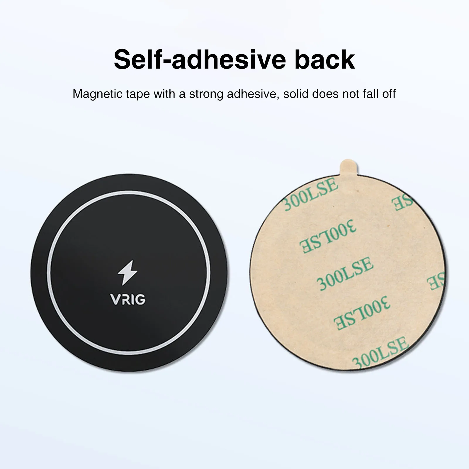 Магнитный Диск VRIG для автомобильного держателя телефона металлический кожаный