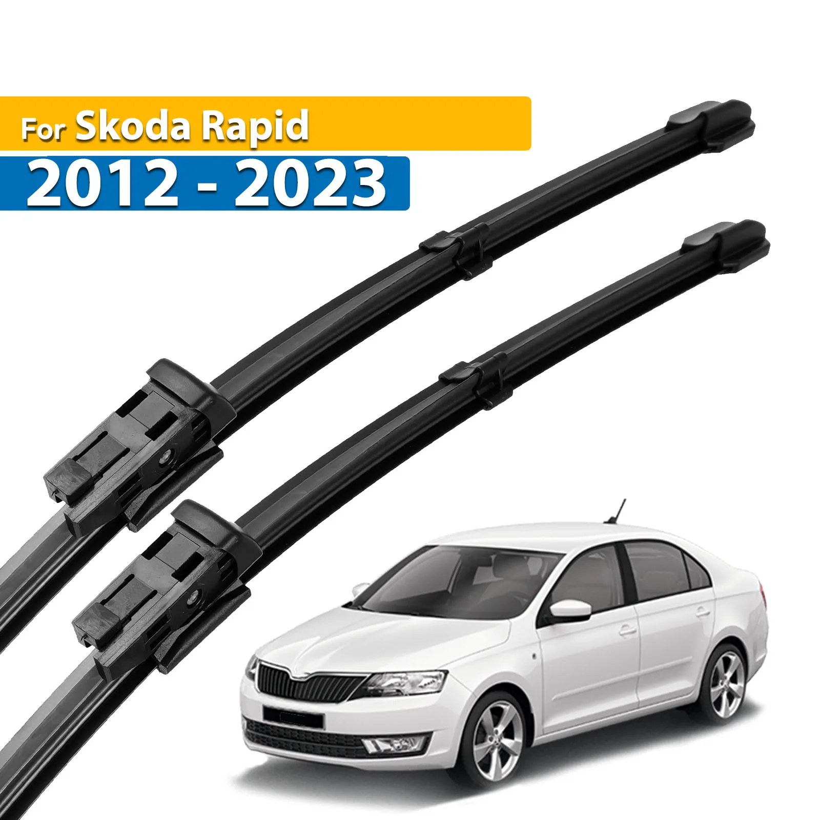 

Щетки стеклоочистителя Erick's Wiper LHD для Skoda Rapid Шкода Рапид 2012-2017, стеклоочистители для лобового стекла, автомобильные щетки от дождя 24 дюйма + 16 дюймов