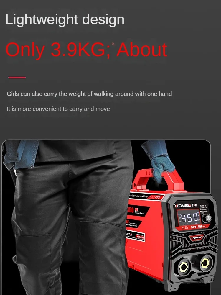 Профессиональный дуговой сварочный аппарат с медным сердечником для входного