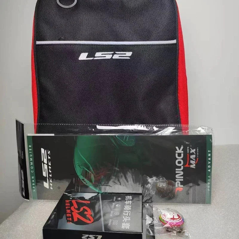 Оригинальные откидные шлемы LS2 FF906 шлем с двойной линзой антибликовый большой