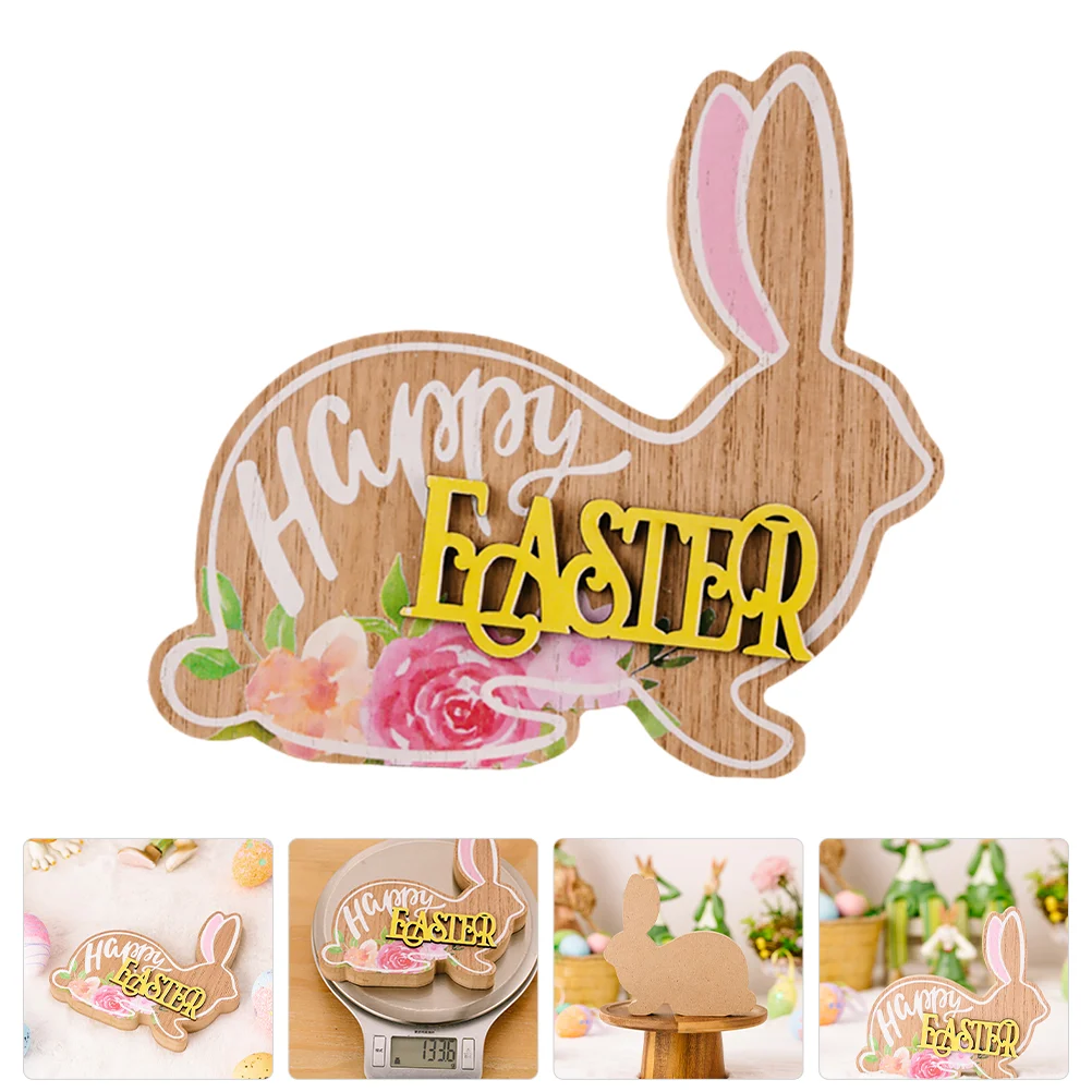

Table Sign Wooden Easter Rabbit Sign Bunny Sign Easter Wooden Table Sign Easter Table Sign Easter Table Decor