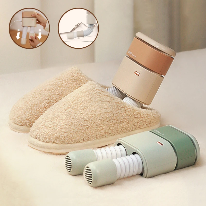 

220V Portable Electric Shoes Dryer Sterilizer Deodorizer Intelligent Multifunctional Retractable Sterilization Dryer with Timing