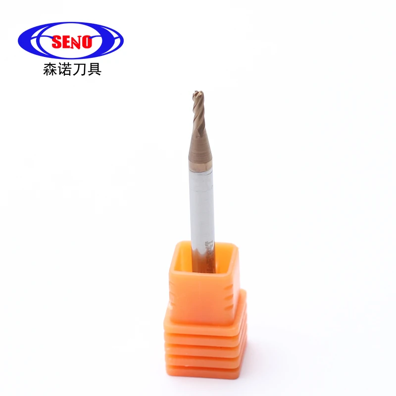 

Концевая фреза HRC55 с угловым радиусом, ЧПУ, карбид вольфрама, инструмент для обработки поверхности R0.5, R1, 4 канавки