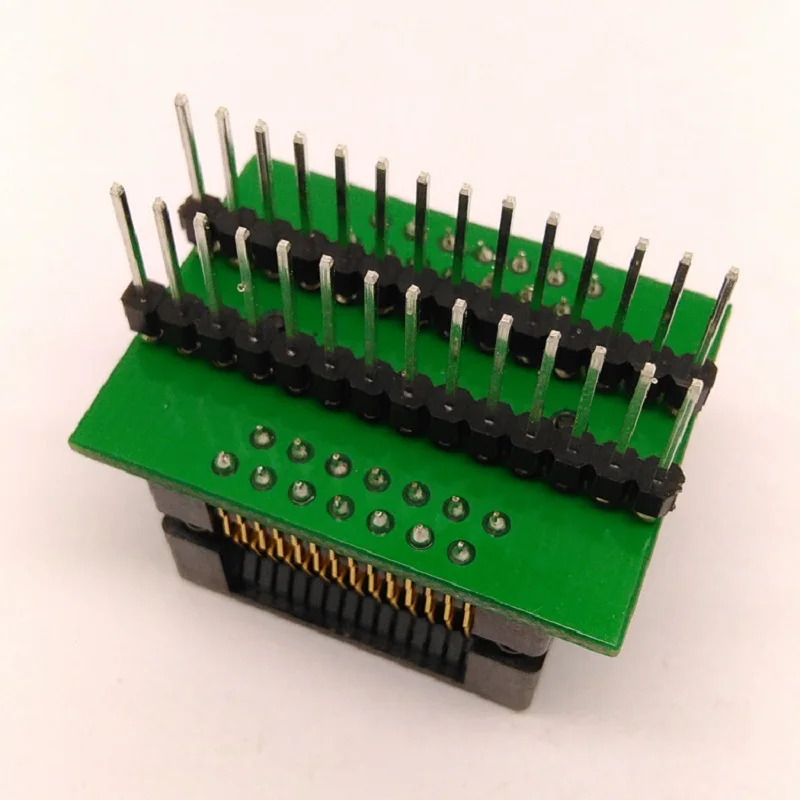 SOP28 SOIC28 SO28 к DIP28 IC тест и программирование Гнездо шаг 1 27 мм ширина корпуса 7 5 300mil